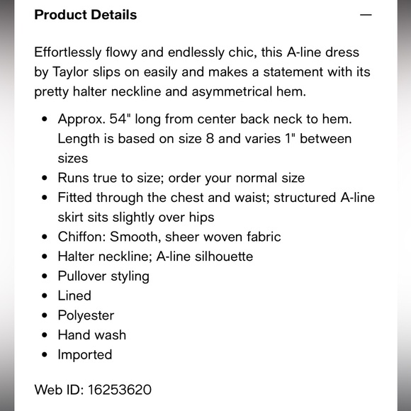 TAYLOR NWT SUNRISE VACA HALTER DRESS - Picture 8 of 8